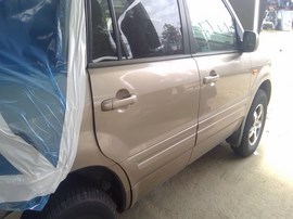 2007 HONDA PILOT, TAN, EX-L MODEL, 3.5L, AT, 2WD.   A26296